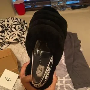 I’m selling my brand new UGG slides never worn. My Goodwill Find: I Scored These New UGG Slides For Half  main image 3